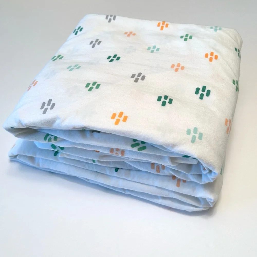 Cloud Island 2 Fitted Crib Sheet Bundle Modern Boho Geometric Diamond Pattern